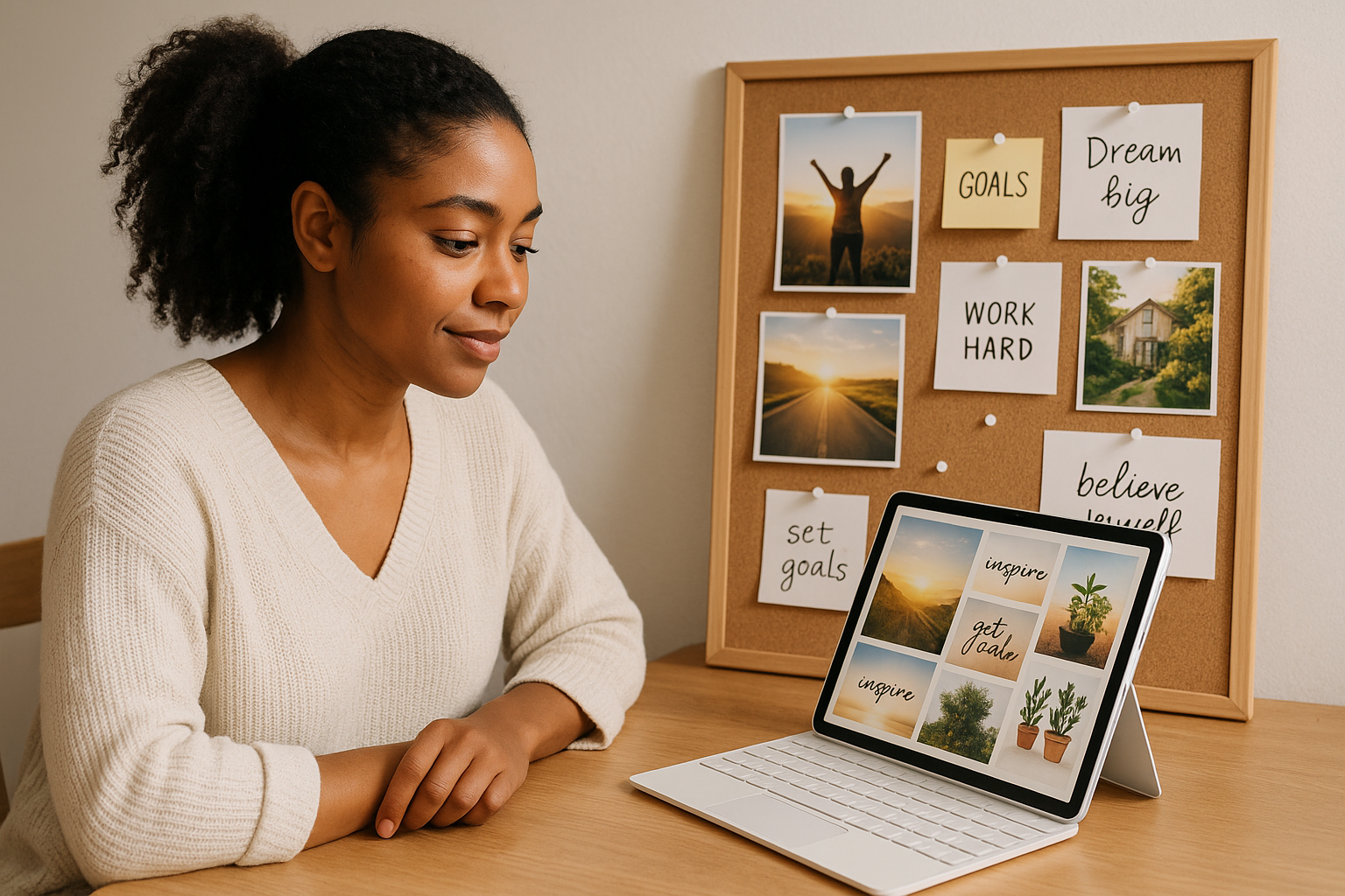 Motivation Boards: Digital vs. Physical